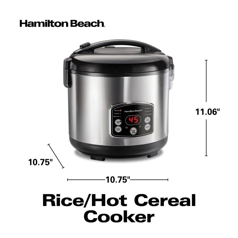 Hamilton Beach Hamilton Beach® Rice/Hot Cereal Cooker 2-14 Cups