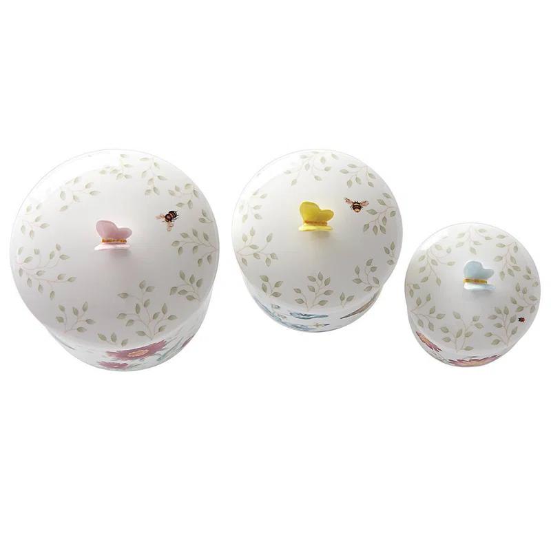 Lenox Butterfly Meadow 3-Piece Canister Set