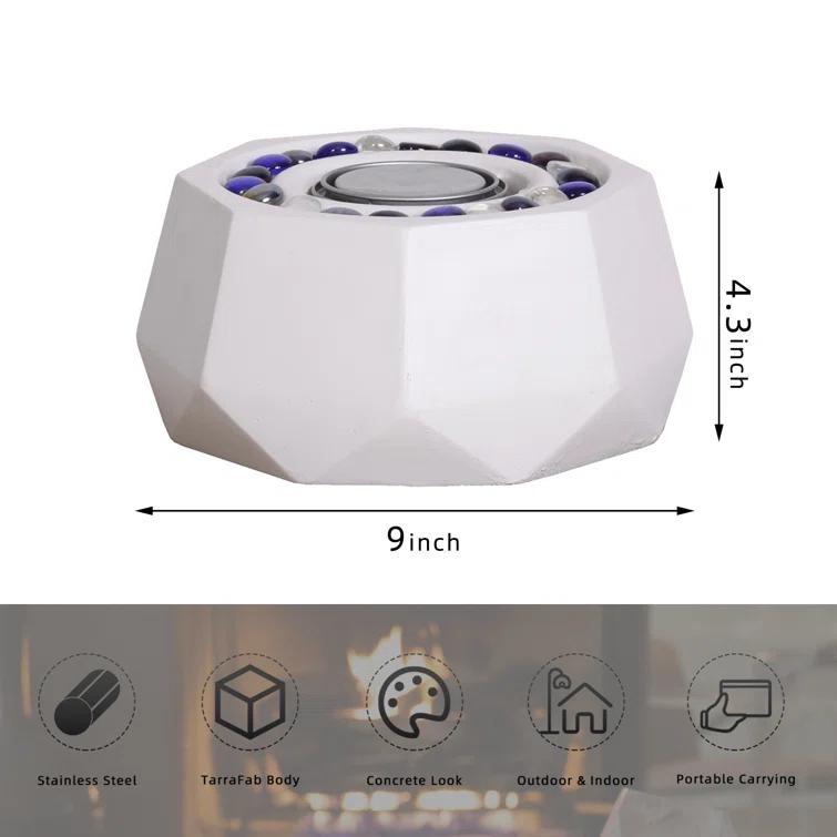 Afterglow Indoor and Outdoor Tabletop Fire Bowl