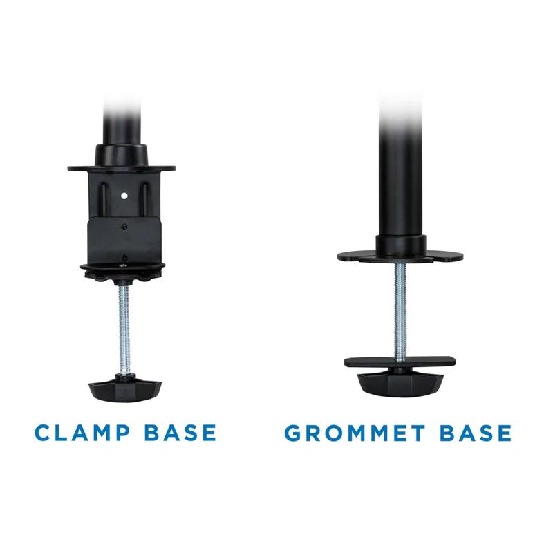 Mount-it Mount-It Full Motion Triple Monitor Mount 3 Screen Desk Stand Fits 13 - 27 in. Computer Monitors