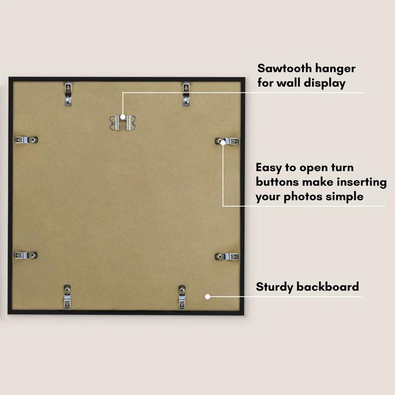 Americanflat Americanflat Picture Frame with Oversized Mat