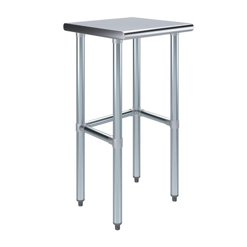 Amgood Stainless Steel Top Workbench