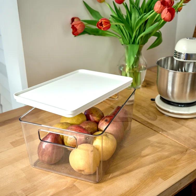 iDesign Rosanna Pansino x iDesign Recycled Plastic Kitchen Storage Bin with Lid
