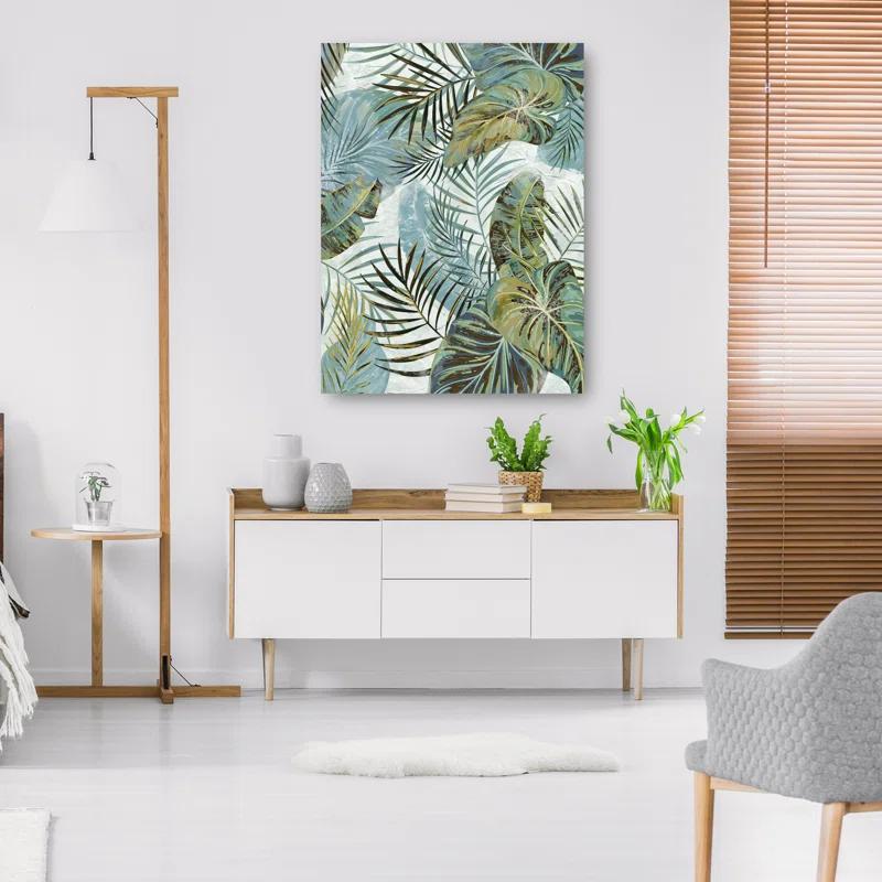 Bay Isle Home™ Palm Play I by Studio Arts Canvas Art Print