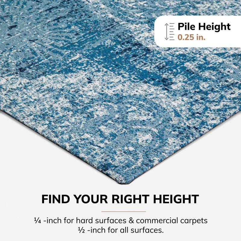 Anji Mountain Maldives Carpet Straight Rectangular Chair Mat