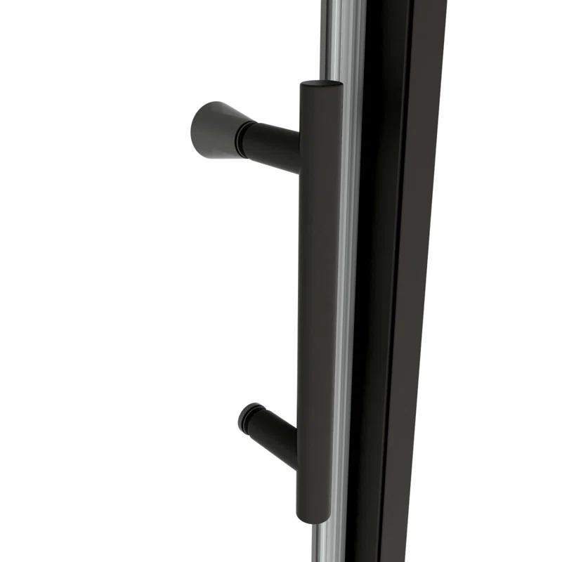 Arch Glass Designs 11DD131873LTS 38-42" W x 71" H Flush Glass Shower Door Reversible Installation
