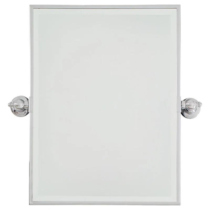 Winston Porter Winston Porter Cleremont Mirror With Excavation Glass Mirror