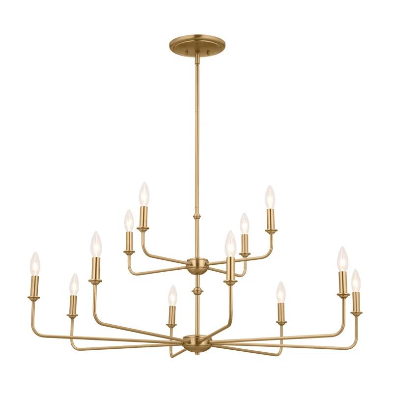 Kichler Lighting 12 - Light Dimmable Classic / Traditional Chandelier