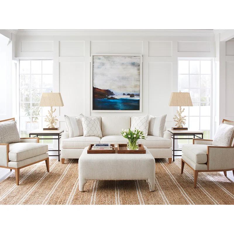 Barclay Butera Upholstery Upholstered Ottoman