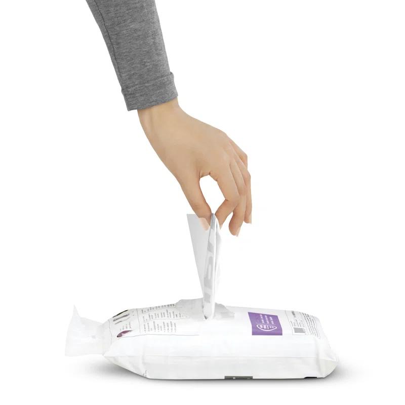 Simplehuman Code U Custom Fit Drawstring Trash Bags, 55 Liter / 14.5 Gallon, White, 60 Liners (Set of 60)