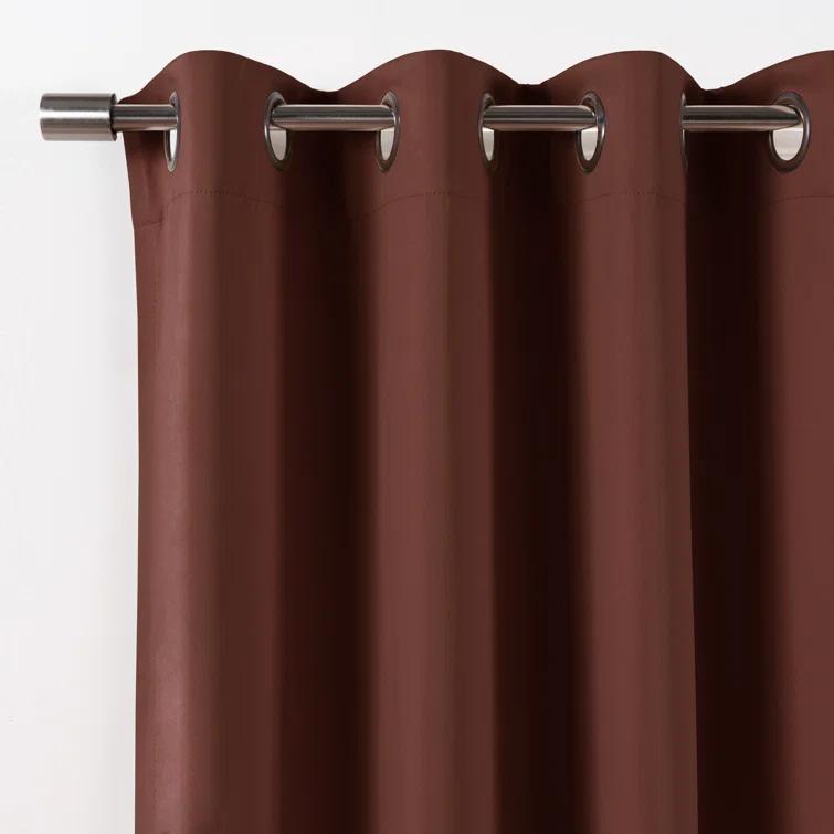 Best Home Fashion, Inc. Solid Grommet Blackout Thermal Curtain Panels & Reviews | Wayfair