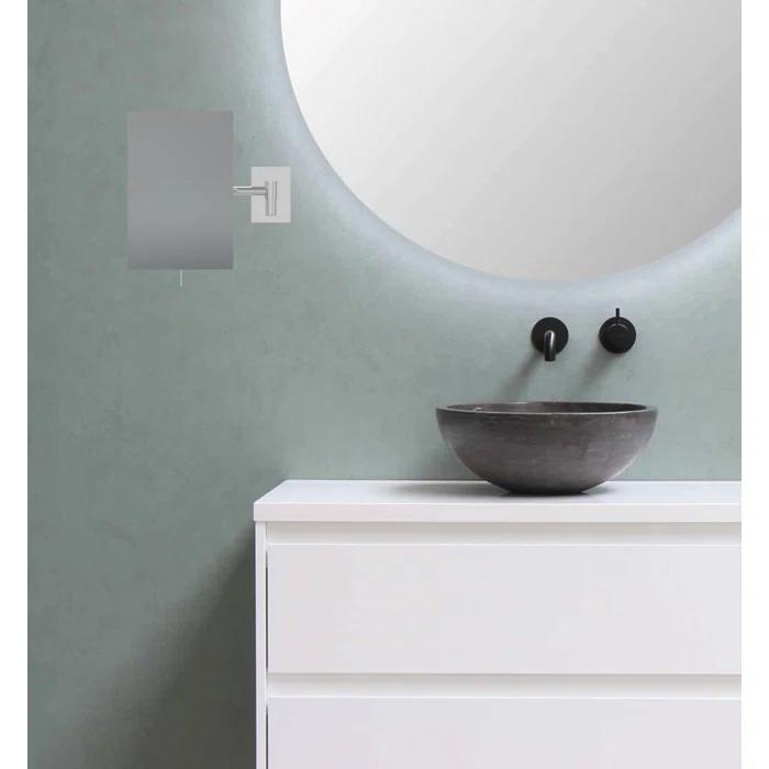 Aptations Mirror Image Minimalist Rectangular Wall Mirror