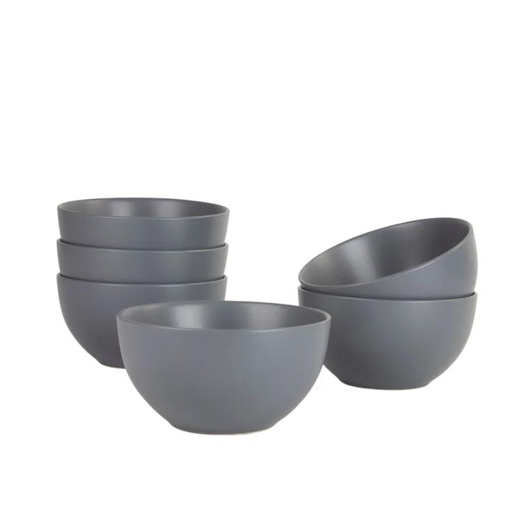 Wazee Matte 16 oz. Cereal Bowl (Set of 6)