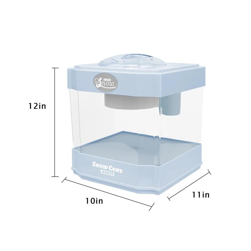 KOHROS Snow Cone Maker Shaved Ice Tabletop Frozen Drinks Single