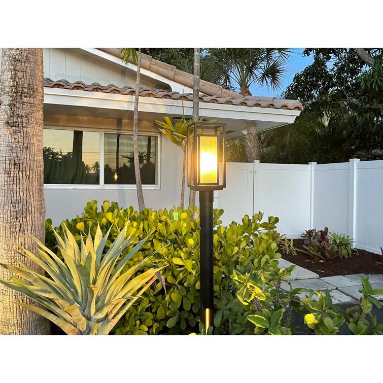 Hinkley Republic Black 1 - Light 17" H Hardwired Lantern Head