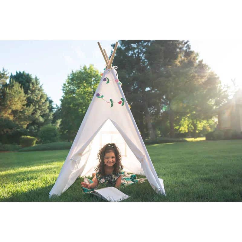Pacific Play Tents Pacific Play Tents 45'' W x 45'' D Indoor / Outdoor Polyester Triangular Play Tent