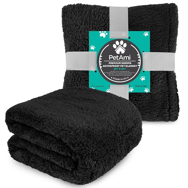 PetAmi Sherpa Fleece Pet Blanket