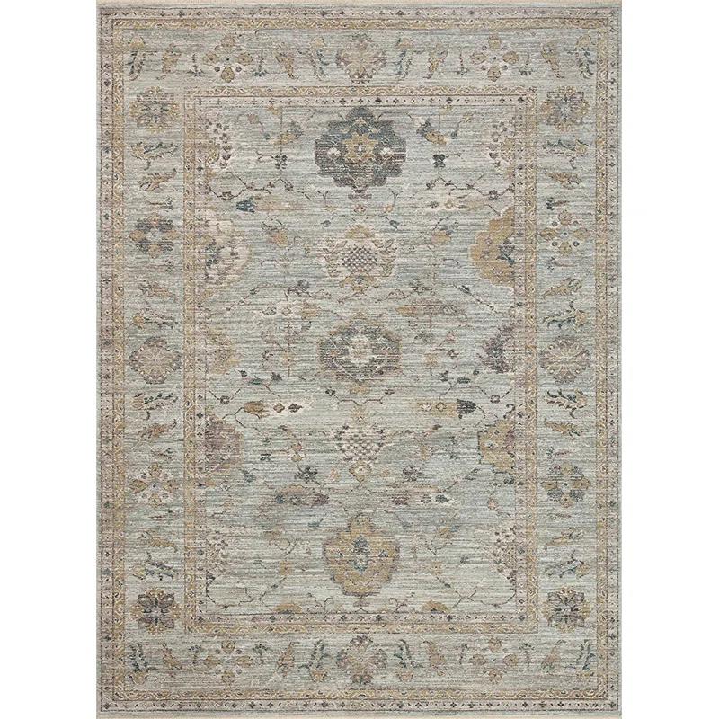 Magnolia Home by Joanna Gaines x Loloi Magnolia Home By Joanna Gaines X Loloi Millie Sky / Gold Area Rug