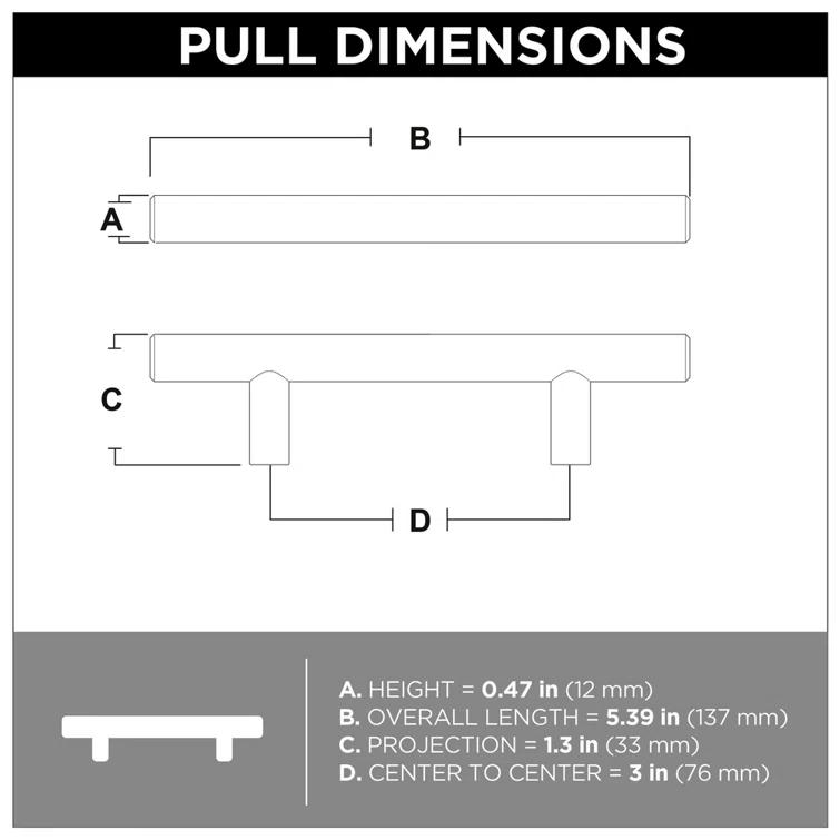 Exhart Bar Pull Multipack (Set of 25)