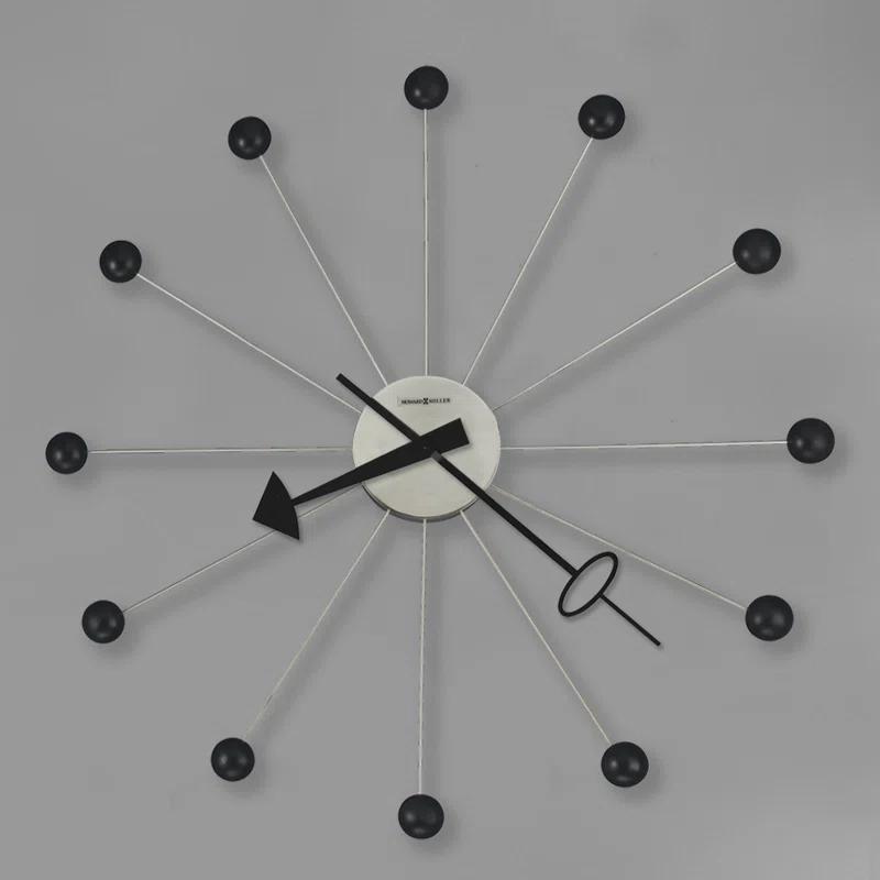 Howard Miller® Metal Wall Clock