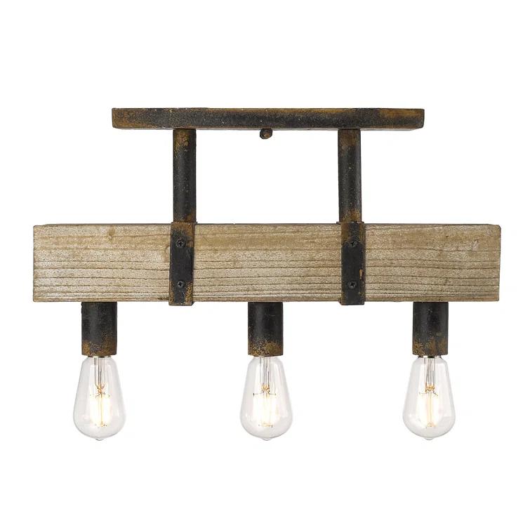 Gracie Oaks Garrett Semi Flush Mount