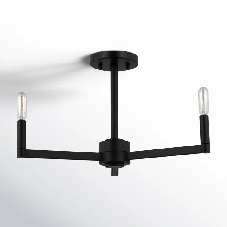 Patoma 3 Light Semi Flush Mount