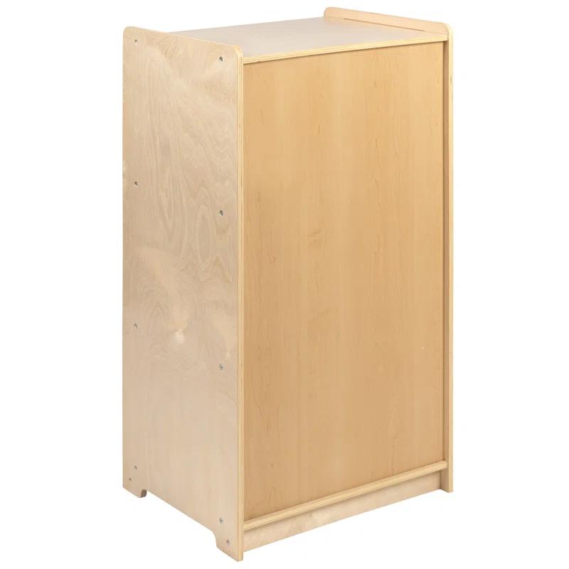 Flash Furniture Cinna Wooden School Classroom Storage Cabinet/Bookshelf for Commercial or Home Use