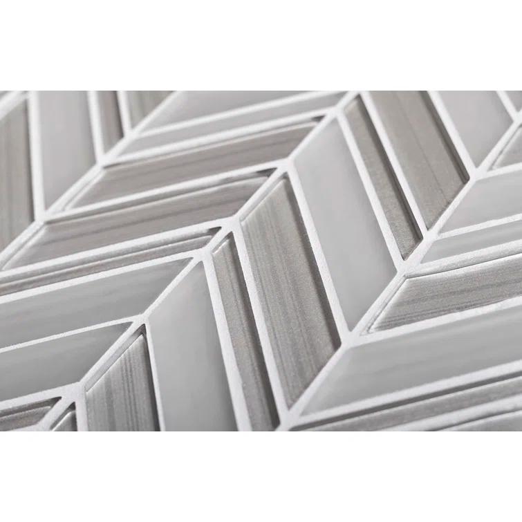 1.2" x 3.5" Glass Mosaic Wall & Floor Tile