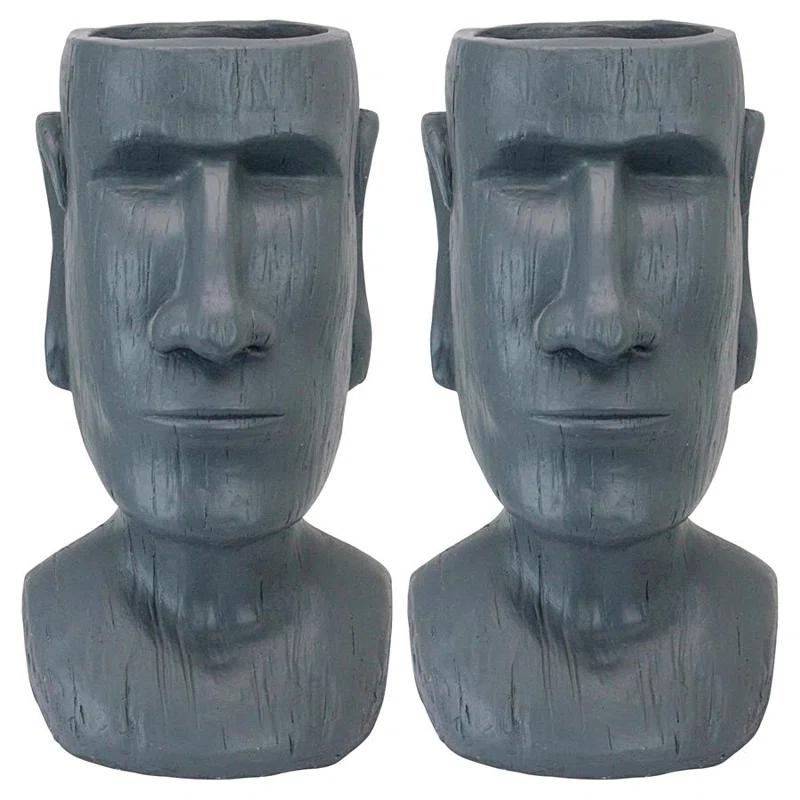 Design Toscano Handmade Statue Planter (Set of 2)