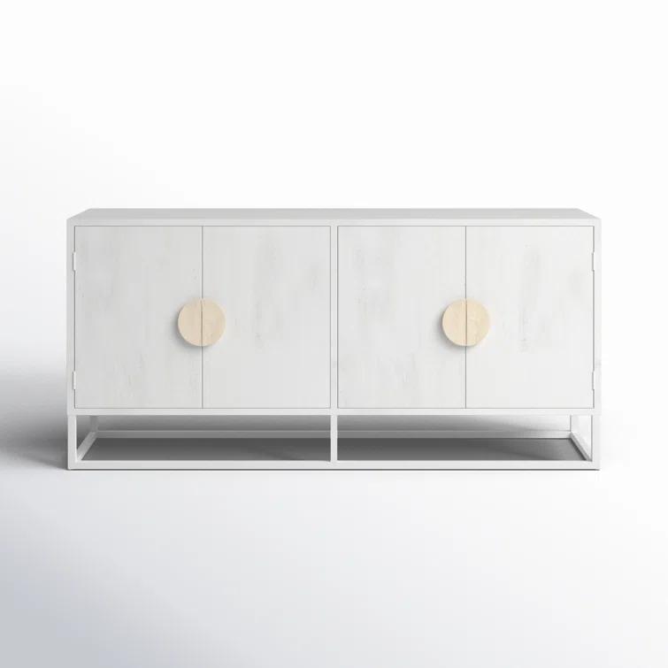 Butler Specialty Lennasa White  Wooden Sideboard