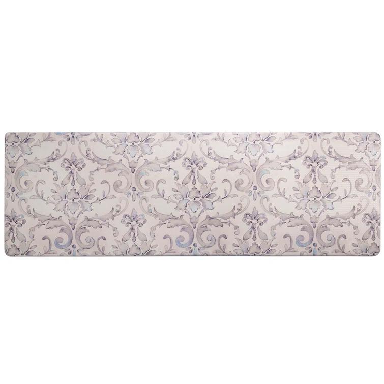 SoHome Cozy Living Watercolor Damask Anti-Fatigue Mat