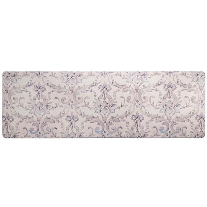 SoHome Cozy Living Watercolor Damask Anti-Fatigue Mat