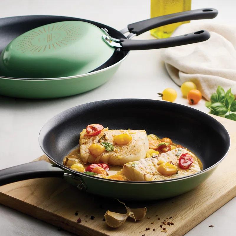 Tramontina Tramontina 3 Pk Porcelain Enamel Fry Pan Set