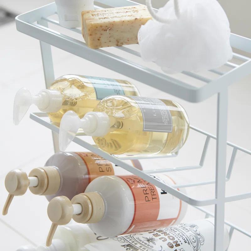 Yamazaki Home Tower Yamazaki Home Free Standing Shower Caddy - Bathroom Organizer Storage Holder, Steel