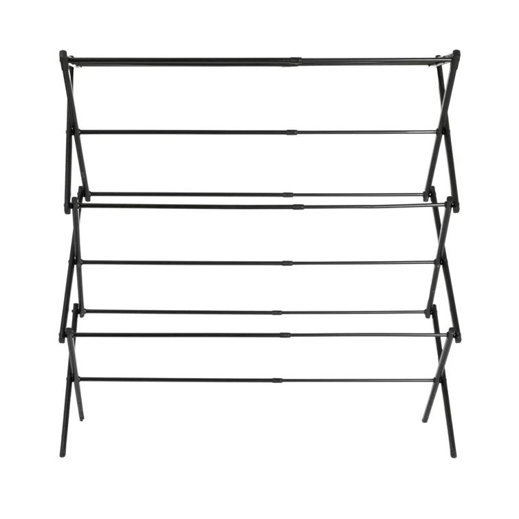 Household Essentials Steel Foldable Accordion Drying Rack