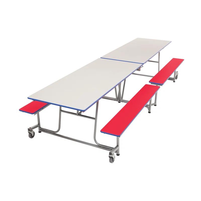 AmTab Manufacturing Corporation AmTab Manufacturing Corporation Rectangle Bench Cafeteria Table
