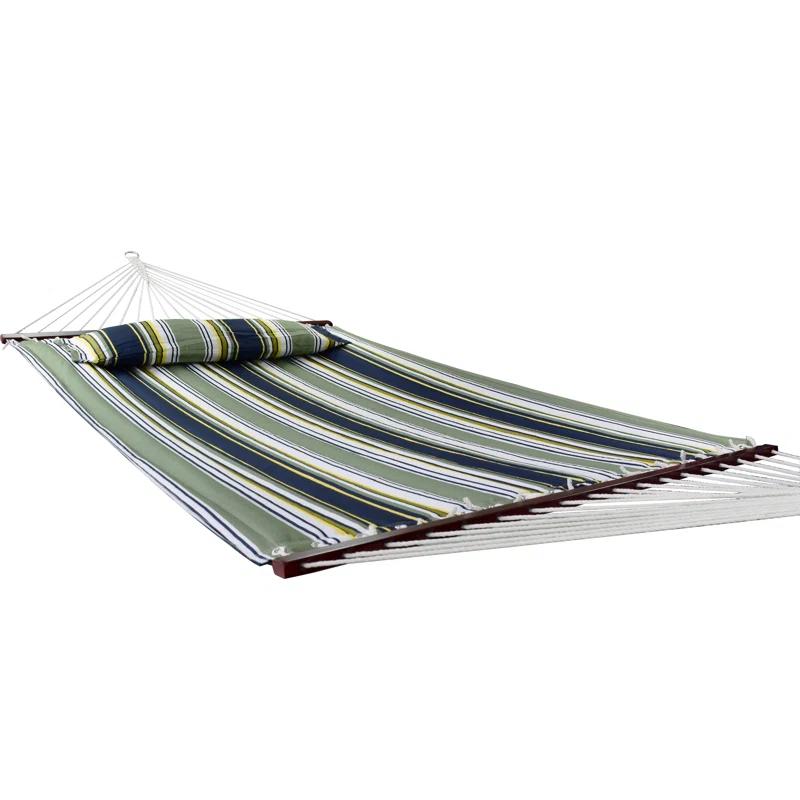 Sorbus 2-Person Quilted Fabric Hammock With Stand