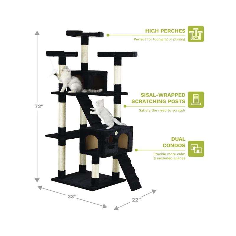Go Pet Club 72'' H Cat Tree