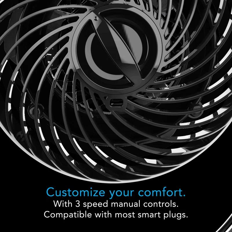 Vornado Vornado Pivot3C Compact Air Circulator Clip On Fan with Multi-Surface Mount