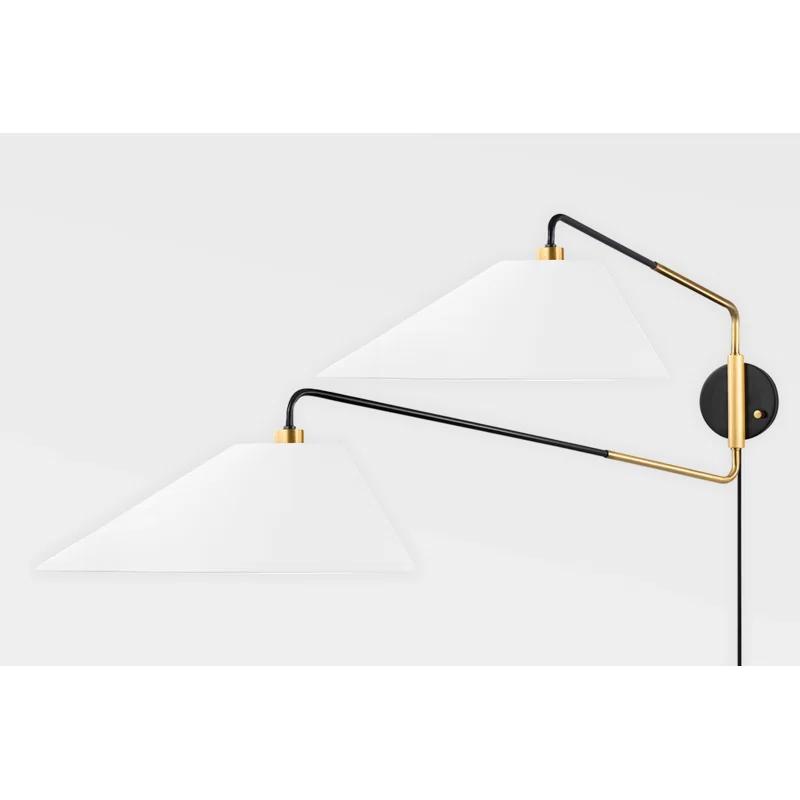 Tuen Plug-In Sconce - Brass and Bronze
