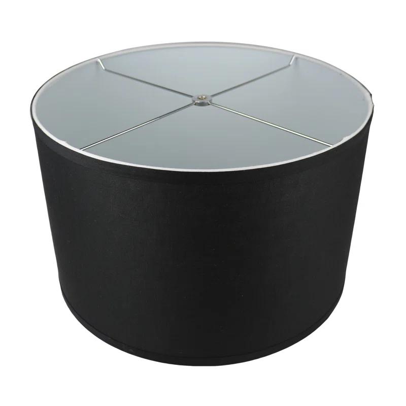 Winston Porter 10'' H x 16'' W Linen Drum Lamp Shade