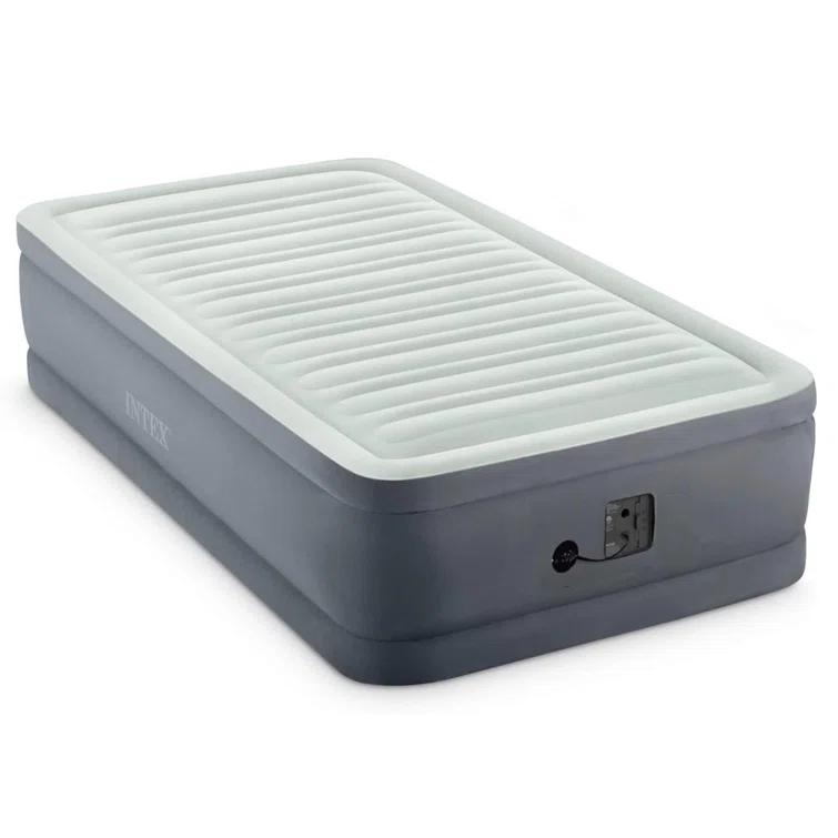 Intex PremAire Dream Support Fiber Tech Air Mattress with Built-In Pump & Reviews | Wayfair