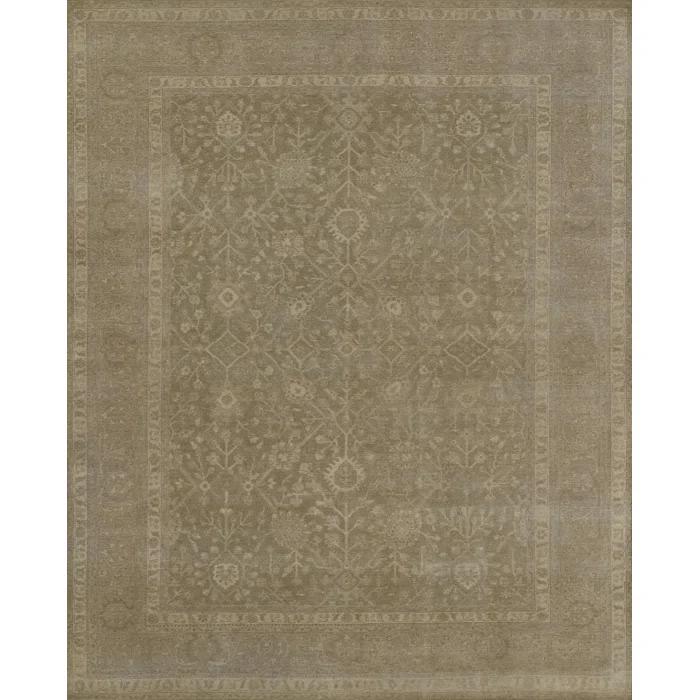 Menorca Hand-Knotted Wool Rug by Pure Salt x Momeni - Cream / 2'6" x 9'