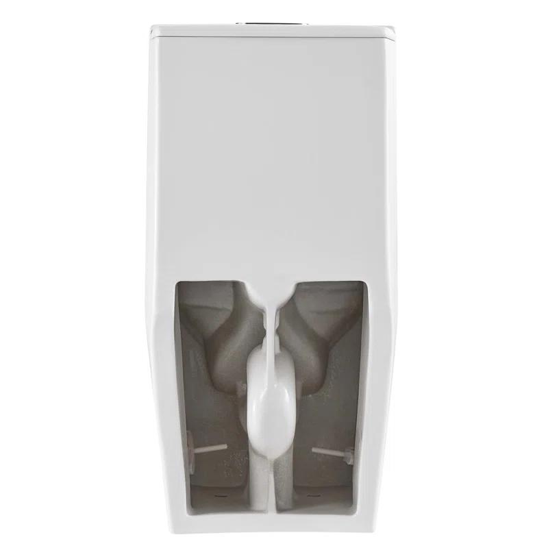 Dual-Flush Elongated One-Piece Toilet with High Efficiency Flush