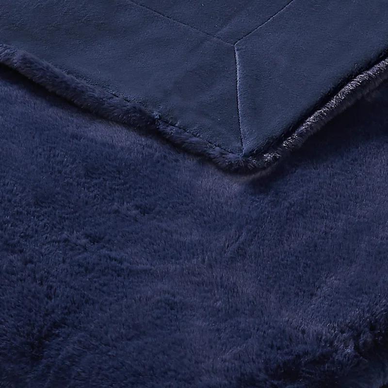 Vince Camuto Vince Camuto Faux Rabbit Fur Gift Boxed Throw
