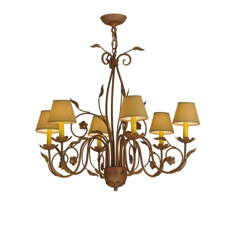 Meyda Lighting Bordeaux 6 - Light Dimmable Chandelier