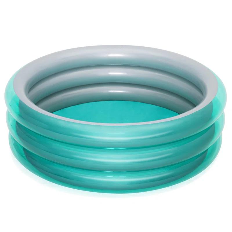 Bestway Plastic Round Kiddie Pool 20.87'' H x 66.93'' W x 66.93'' L