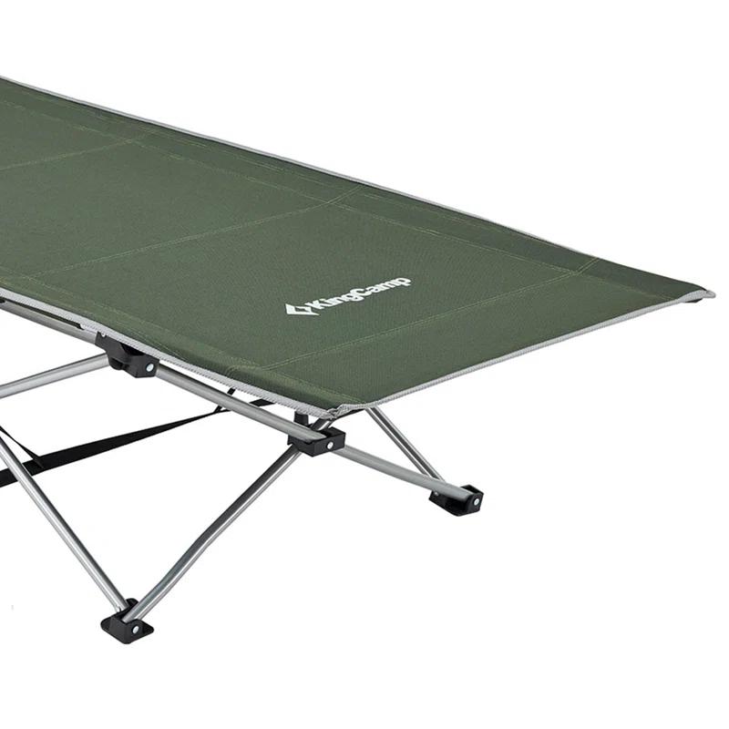 Kingcamp KingCamp Folding Portable Outdoor Camping Cot w/ Multi Layer Side Pocket