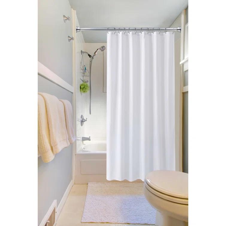 Splash Home 2'' Straight Tension Shower Curtain Rod