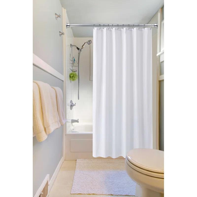 Splash Home 2'' Straight Tension Shower Curtain Rod